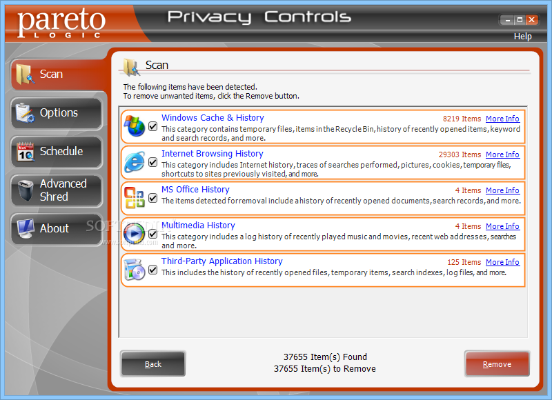 Paretologic Privacy Controls Download